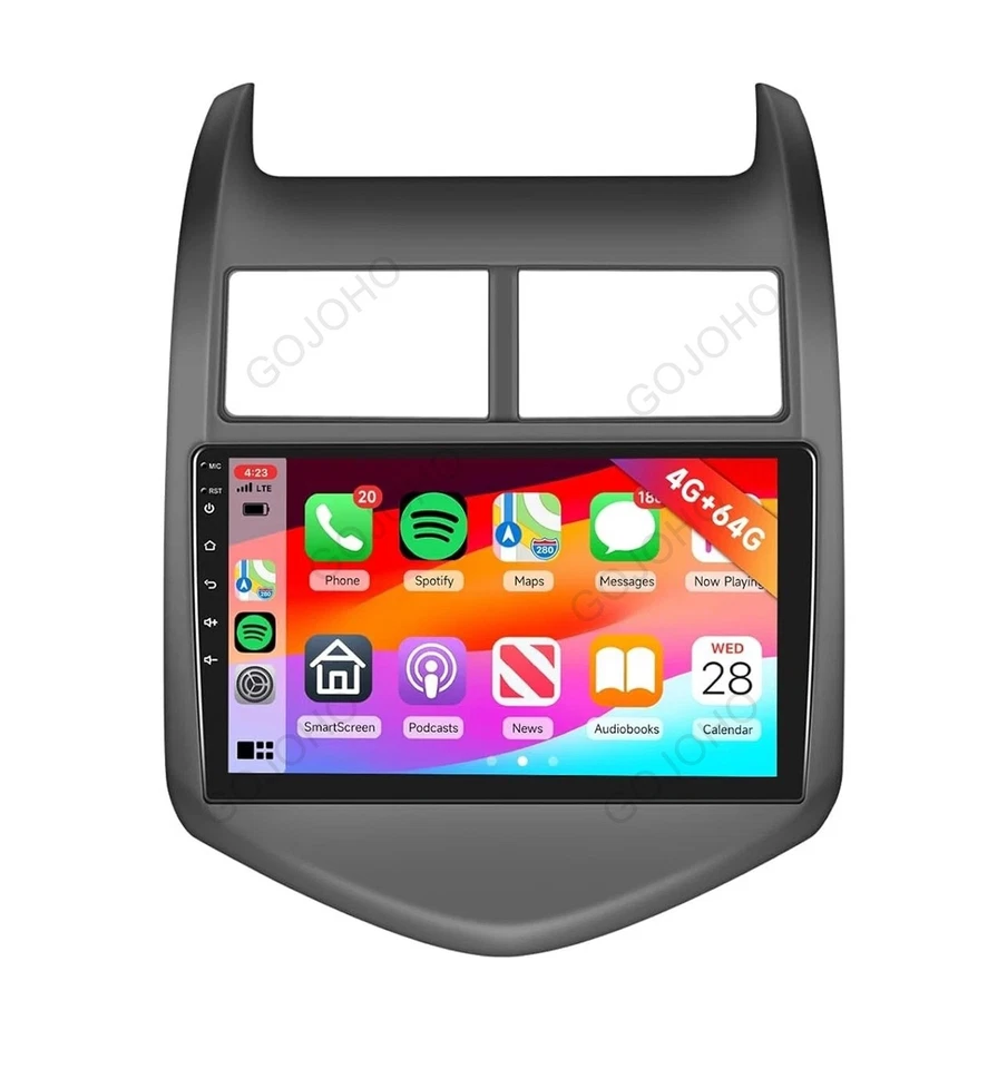 Android 13 Car Stereo Radio GPS Navi For 2011-2013 Chevrolet Sonic Aveo+Camera - Image 2 of 4