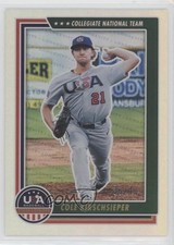 2022 Panini USA Baseball Stars & Stripes Holo Gold /99 Cole Kirschsieper #46 tj1