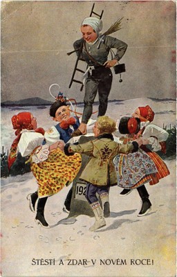 PC SCHORNSTEINFEGER HAPPY NEW YEAR (a73941)