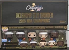 Funko Pop! Vinyl NBA Champions 2025 Oklahoma City Thunder 5-Pack Figure Set