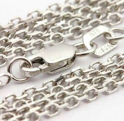 14k Yellow Gold Diamond Cut Rolo Chain (1.1 mm