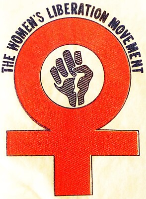 Original Vintage The Women s Liberation Movement Mini Iron On Transfer