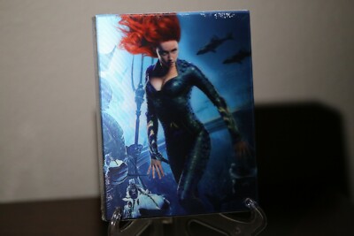 Aquaman Manta Lab Double Lenti SteelBook | 3D + 2D Blu-ray | Brand