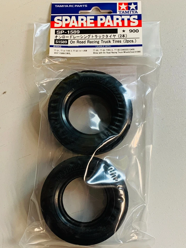Tamiya Pneus On Road Racing Truck (2 pcs) 1/10 51589 0425 - Photo 1/1