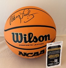 Nancy Lieberman Mercury signed NCAA Replica Game Basketball Ball autographed JSA