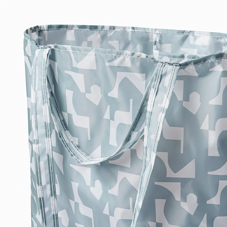 Ikea Bag Reusable Shopping Tote Folding Compact Lightweight Skyne Sotronn NEW!