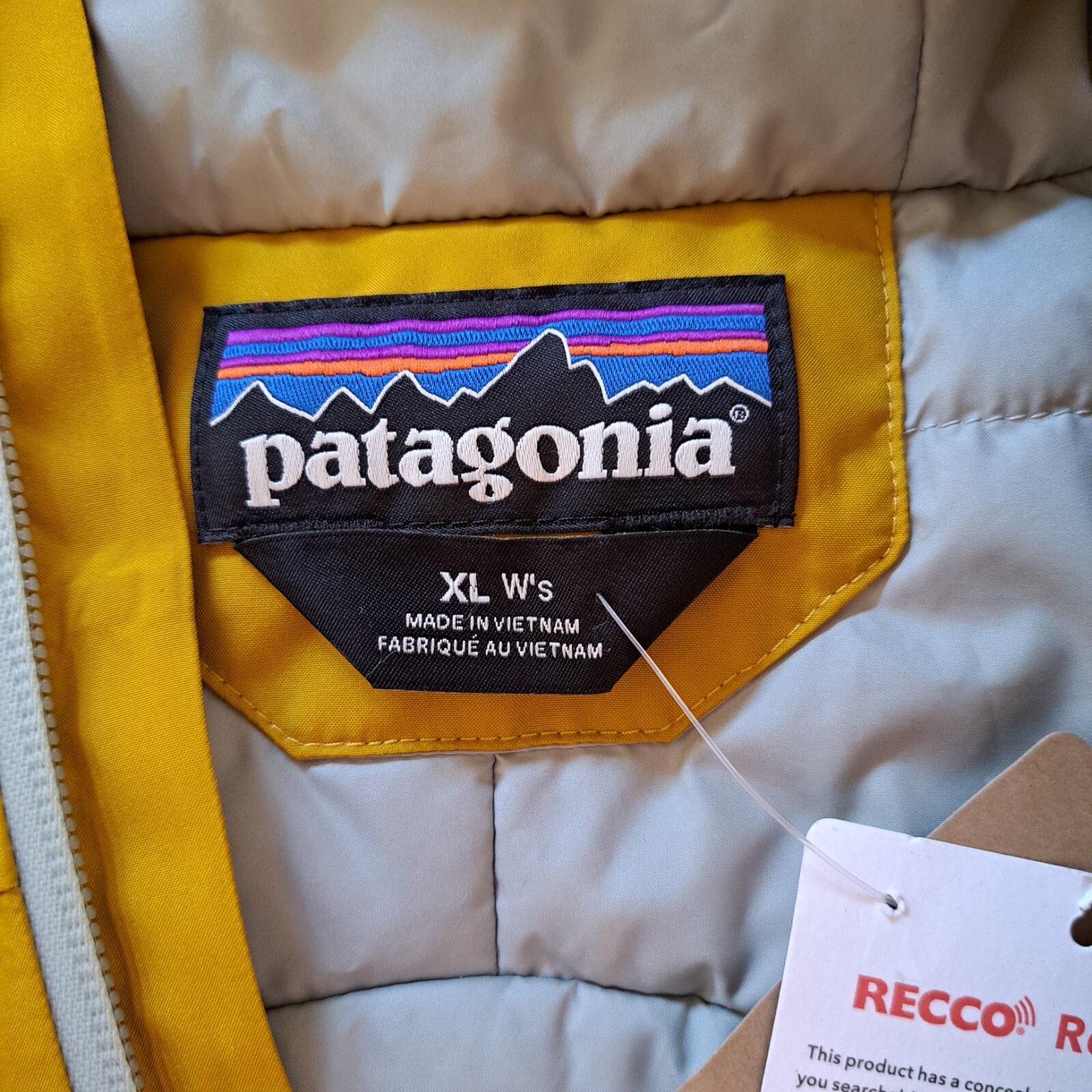 Patagonia Women’s XL Insulated Powder Town Ski Snowboard Coat  Cosmic Gold New! thumbnail 10