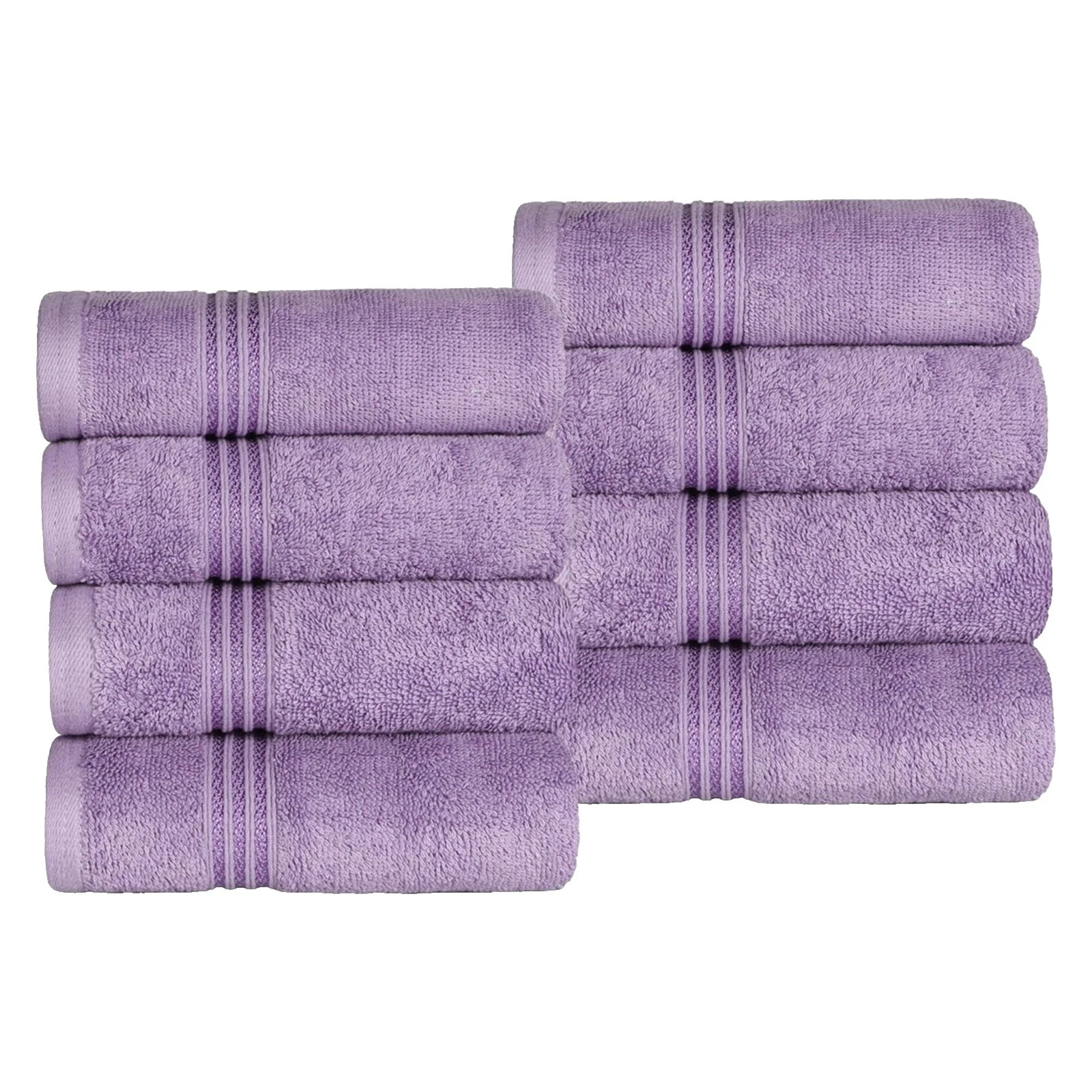 Egyptian Cotton Solid Hair Towels