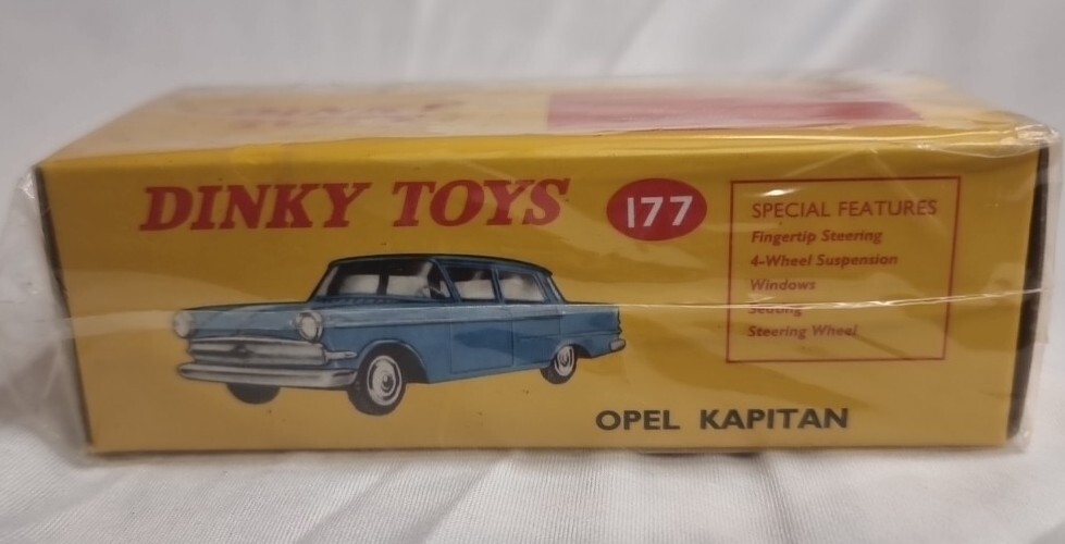 Dinky Toys Opel Kapitan 1960 - Réf 177 - Échelle 1/43 - Fabriquée En Angleterre