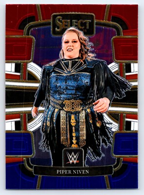 2024 Panini Select WWE #6 Piper Niven Red and Blue