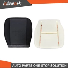 Labwork Left Driver Bottom Seat Cover+Cushion ForChevy Silverado 2007-2014 Cloth