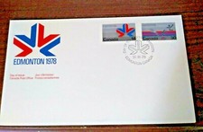 Canadian FDC. Scott's 757-8. Edmonton '78. sal's stamp store.