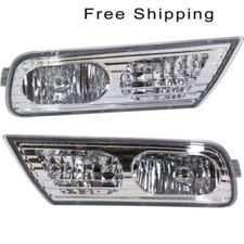 Fog Lamp Lens And Housing Set Of 2 Pair Lh Rh Side Fits Acura Mdx 2007-2009 Fog Lamp Lens And Housing Set Of 2 Pair Lh Rh Side Fits Acura Mdx 2007-2009