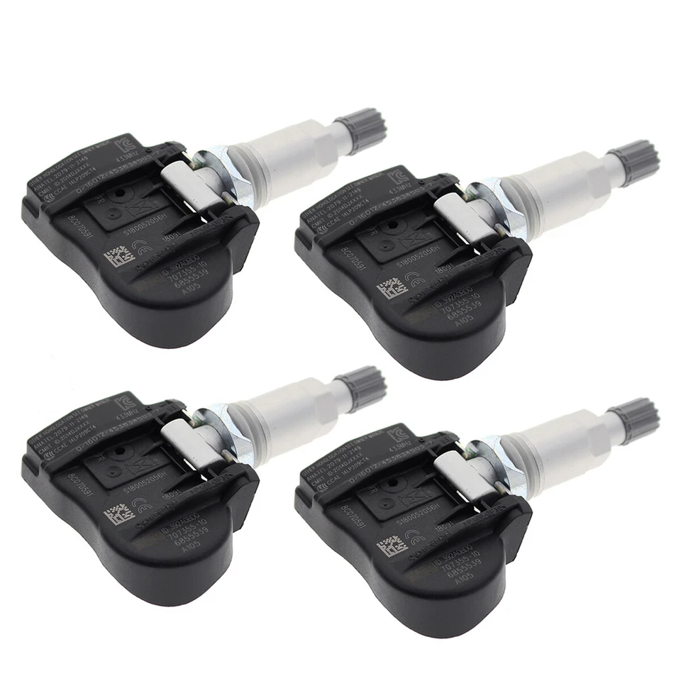 Sensores de pressão de pneus 4X TPMS para BMW M2 M235I M240I M3 M4 X1 X2 X5 X6 2014-2018 - Imagem 2 de 4