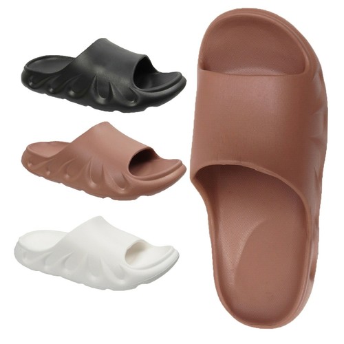 Mens Sliders Slip On Flip Flops Casual Summer Holiday Sports Sandals Sizes  UK | eBay