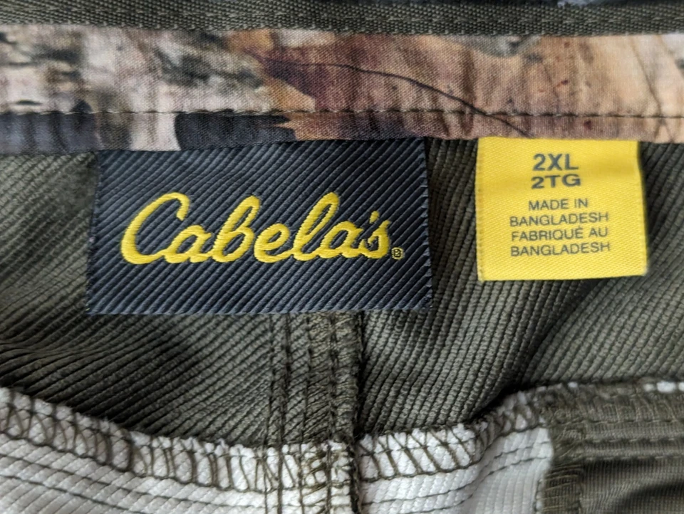 Cabela's Advantage Max Performance Stretch Brown Camo Hunting Pants 2XL 44 x 32 - Image 4 of 4