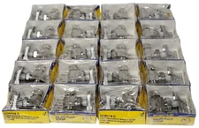 20 PACK Brasscraft OCR11XC 1/4"Nom Comp x 3/8"OD Compression Straight Stop Valve