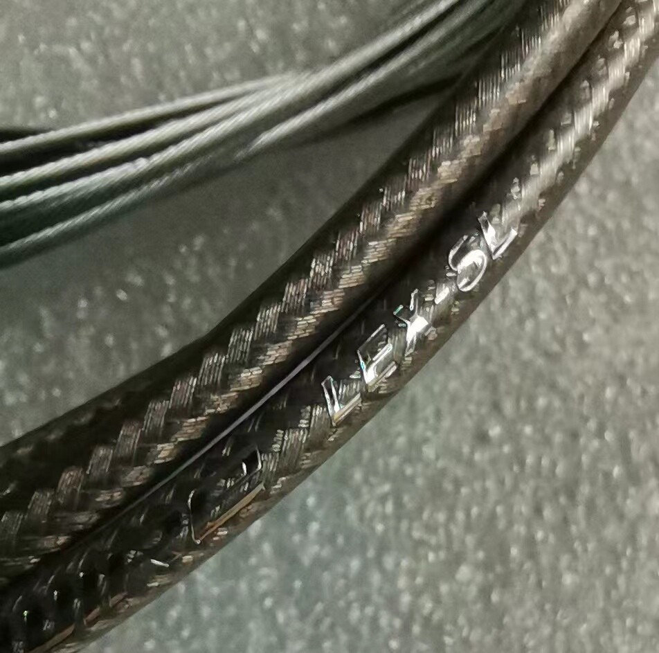 JAGWIRE BRAIDED SLICKLUBE HOSE CABLE KIT BRAKE SHIFTER TITANIUM SILVER