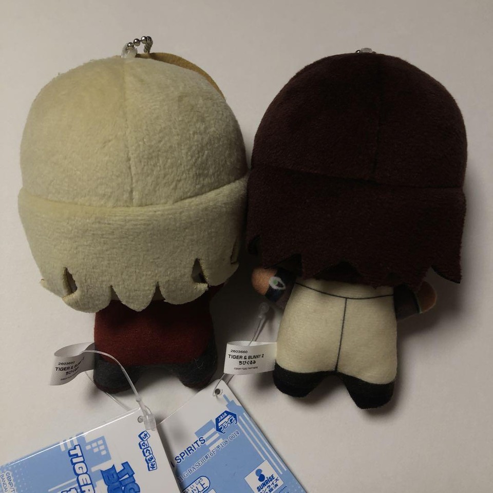 Tiger&Bunny Chibi Toy Plush Tiger&Bunny Kotetsu Kaburagi Barnaby eBay