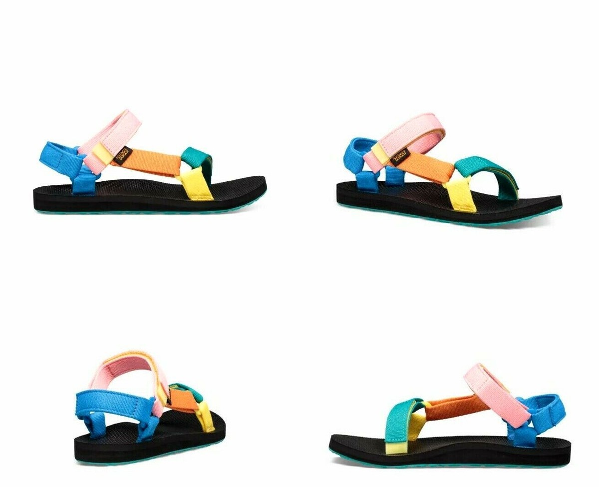 Teva Original Universal retro 90s Multi Colorway hook & loop festival Sz 9 Teva Original Universal 90s Multi Sandals Womens Size 9 -NIB  main image 2
