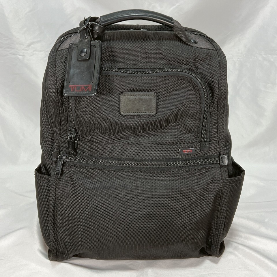 TUMI 26177DH ALPHA SLIM SOLUTIONS BRIEF PACK Black Backpack eBay