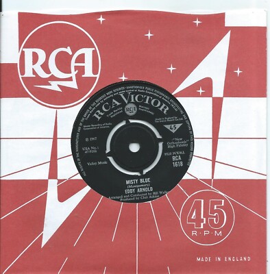 Eddy Arnold:Misty blue/calling Mary names:UK RCA:1967