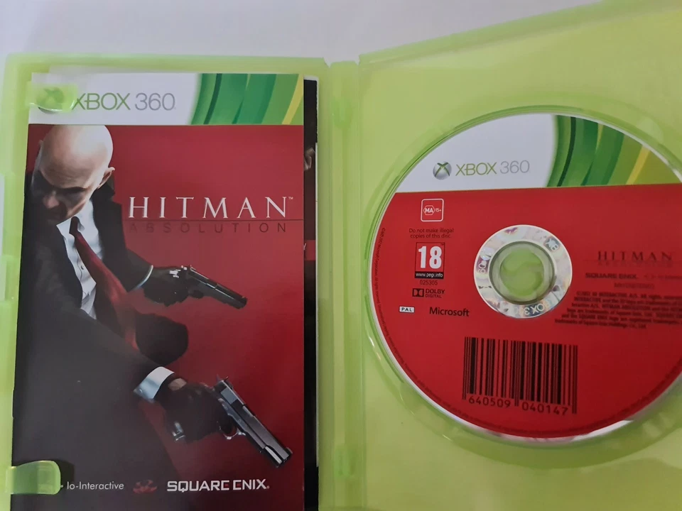 Hitman Absolution Xbox 360 Game - VGC - COMPLETE - FREE POSTAGE - Image 2 of 3
