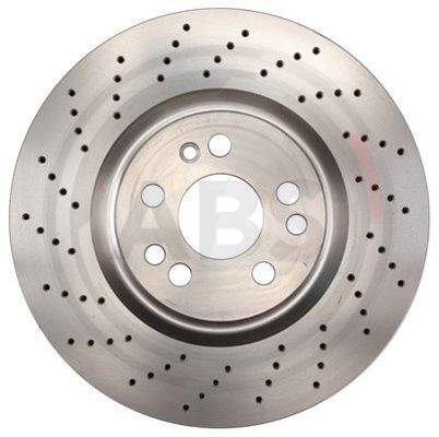 2X Bremsscheibe Vorne A.B.S. 18082 FüR MERCEDES-BENZ-image