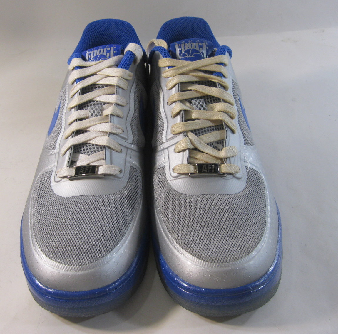 Nike Lunar Force 1 Fuse City (La) Men 577666-001 Silver Blue  display picture 1