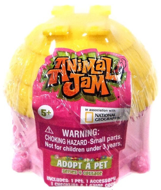 Animal Jam Adopt a Pet Series 4 Cottage Blind Bag National Geographic