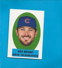 2021 Topps Archives 1963 Topps Peel Off 69PO-14 Kris Bryant Chicago Cubs