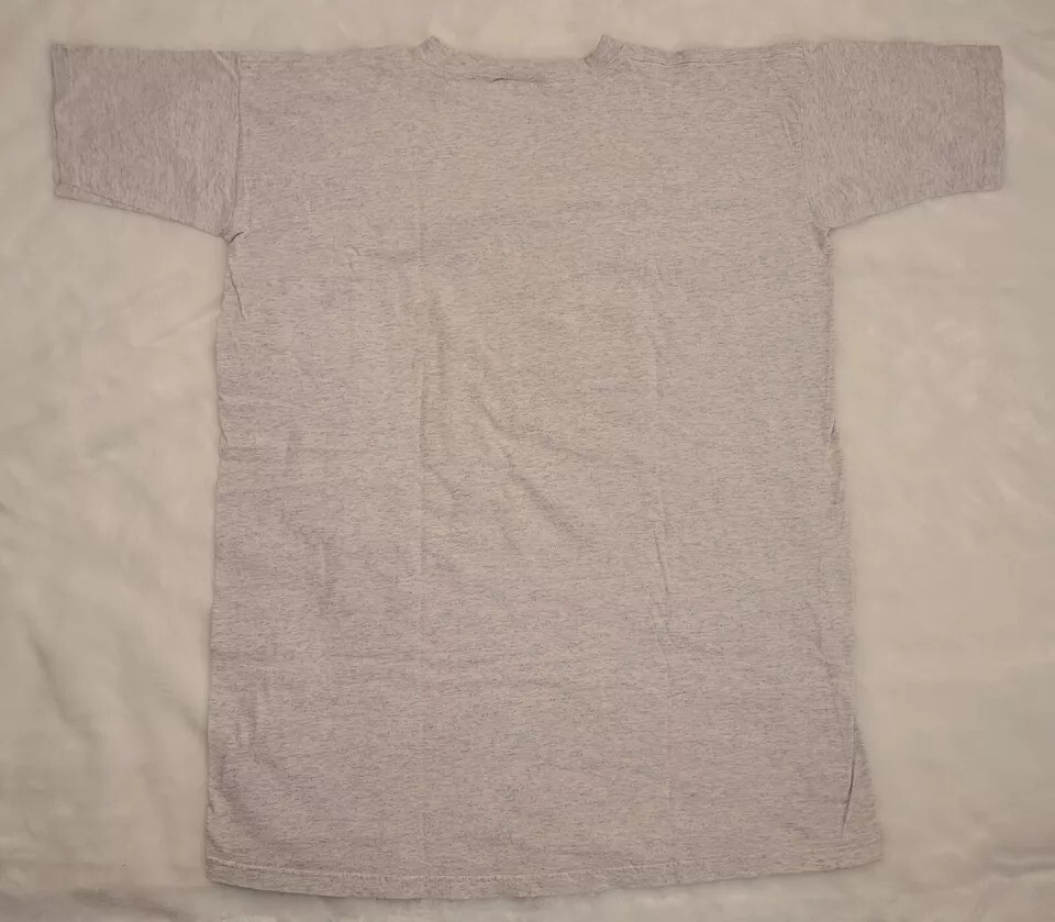 ALTRA Camicia uomo vintage Garfield Jim Davis 2XLT made in USA grigia manica corta grande e alta