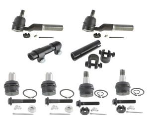 Ford Explorer Front Upper & Lower Ball Joint Inner & Outer TieRod Kit 10pc 4.0L 