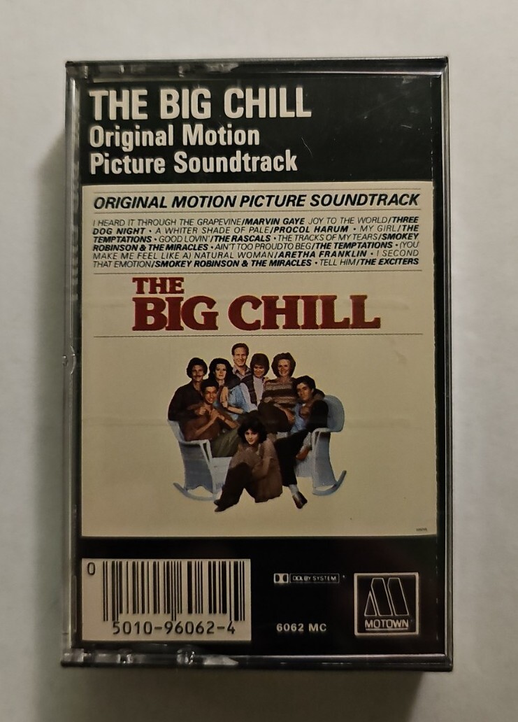 The Big Chill Soundtrack Cassette SEALED Marvin Gaye Temptations