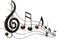Musical Notes Wall Decor, Sound Bar Bedroom Artwork Hanging Home Accent Metal on sale Musical Notes Wall Decor, Sound Bar Bedroom Artwork Hanging Home Accent Metal on sale