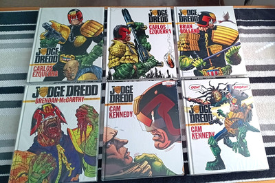 Judge Dredd - The Complete Artists Collection - 6 Rare OOP HC - MINT