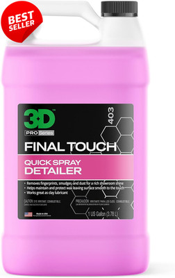 Final Touch Quick Detail Spray Easy Wipe Off Showroom Shine 1 Gallon US