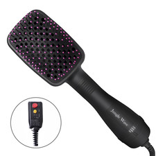 Hair Dryer Brush, 2 in 1 Negative Ion Blow Dryer with Comb, Fast Drying Hot Air