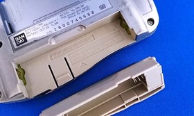 Bandai WonderSwan Metallic Silver Console & Digimon Anode Tamer Set Region Free