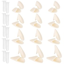 Vampire Fangs for Cosplay - 12 Pairs Fake Vampire Teeth Adult,4 Sizes Vampire...