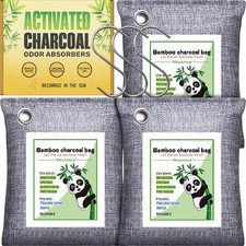 Activated Charcoal Odor Absorber for Strong Odor, Basement, Cars, Closets,