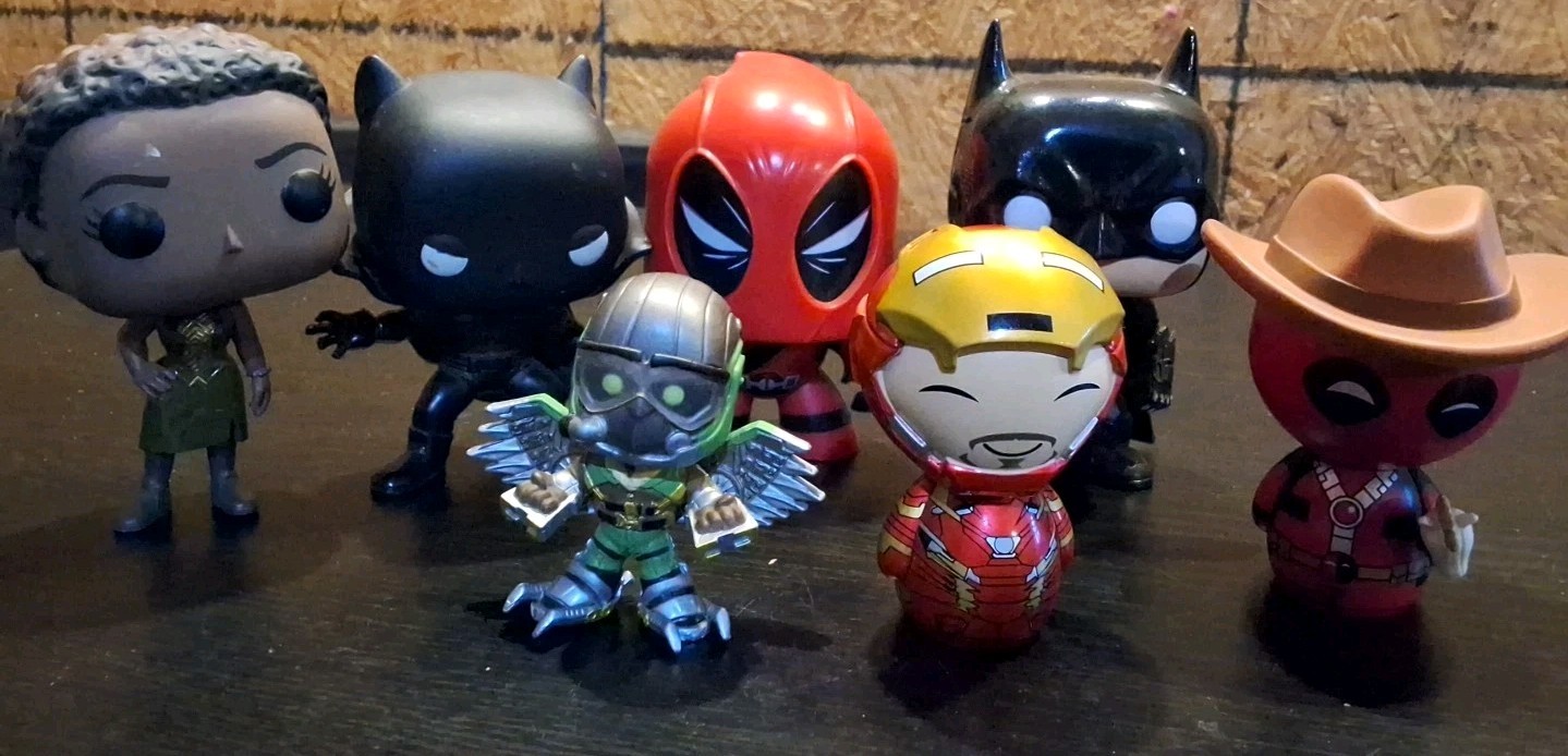 Dorbz Dolls Marvel Dc Lot