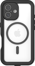 Body Glove Tidal Waterproof with MagSafe Clear/Black Case -iPhone 16