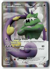 TORNADUS 98/98 ULTRA RARE EMERGING POWERS POKEMON HOLO MODERATELY PLAYED
