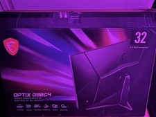 MSI Optix G32C4W 32" FHD Curved Gaming Monitor 165Hz, 1ms