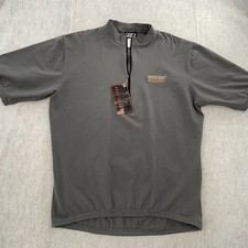 VINTAGE GT Bicycles Jersey Shirt Adult  XL Gray Vapore Tech 1/4 Zip Old School