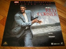 RED CORNER DTS 2-Laserdisc LD BRAND NEW SEALED WIDESCREEN FORMAT VERY RARE 