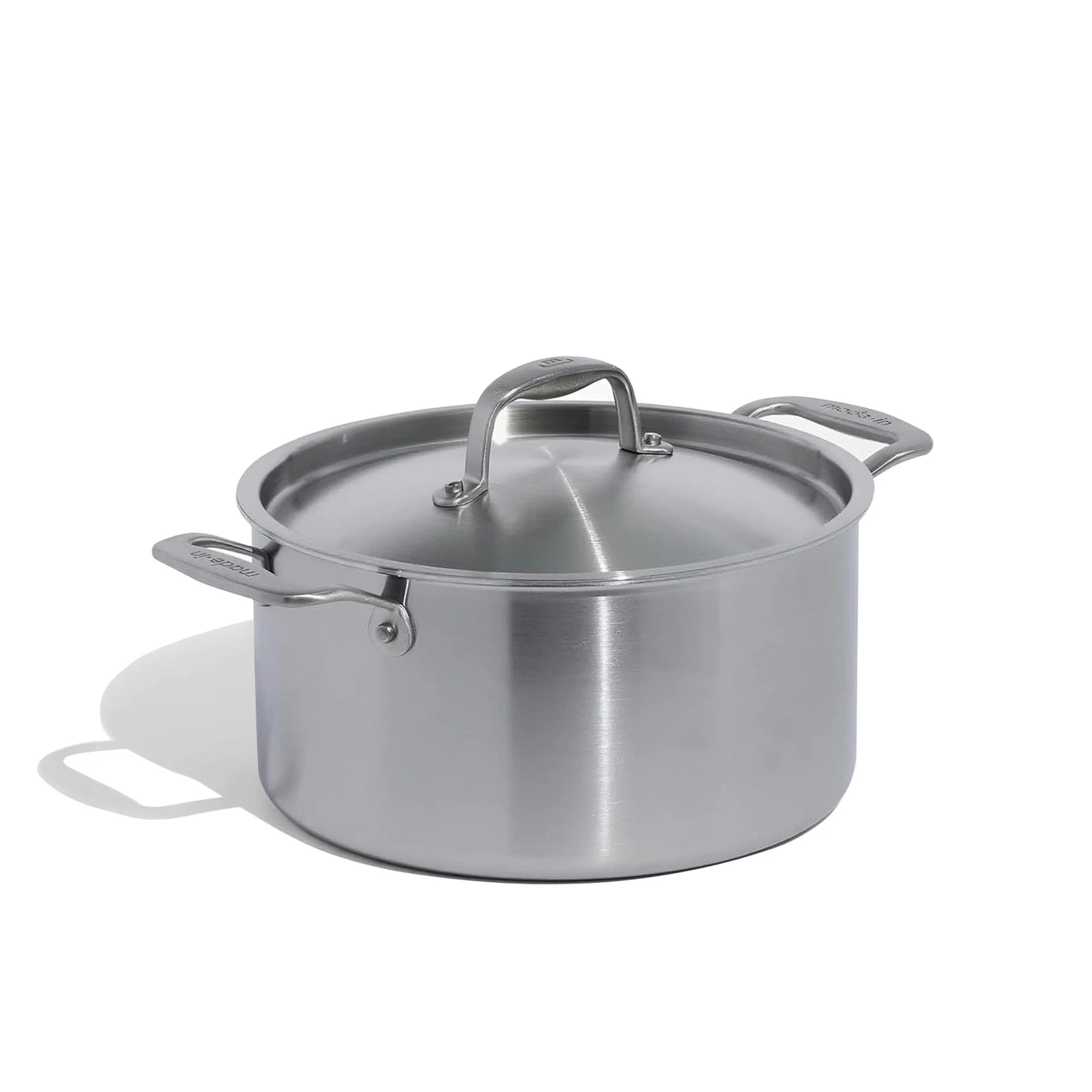 Cookware | 6 Quart Stainless Steel Stock Pot With Lid | 5 Ply Stainless Clad ...