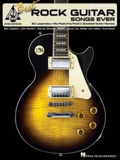 Best Rock Guitar Songs Ever 2nd Edition Tab Sheet Music Chords Hal Leonard Book