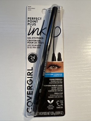 Covergirl Perfect Point Plus Ink Gel Eye Pencil #275 Matte Jet Black Brand New!!